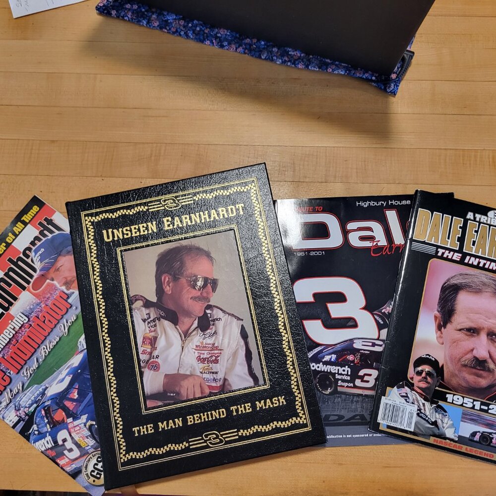 #3 Unseen Earnhardt, The Man Behind the Mask Commemorative/Collectible Book,NWOT